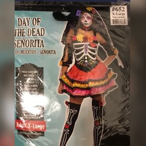 Halloween Costume Day of the Dead Señorita